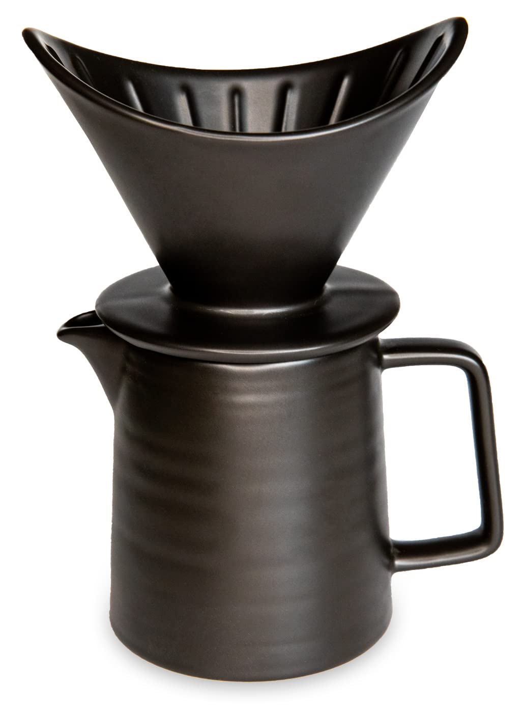 Melnik Ceramic Pour over coffee maker set Ceramic Pot and Brewer Coffee Dripper