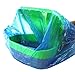 Dog Poop Scoop with Waste Bag Dispenser, Compact Portable Design for Easy Storage, 10 Refill Poop Bags, Green