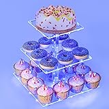 Pastry Stand 3 Tier Acrylic Cupcake Display Stand