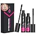 400X Silk Fiber Lash Mascara by Mia Adora - Best Way to Add Volume & Length to Your Natural Eyelashes Instantly - Waterproof Smudge-proof Tear-proof Non-toxic Hypoallergenic Cruelty Free (Black) primary
