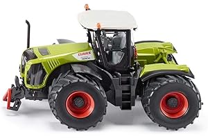 Siku 3271, Claas Xerion 5000 Tractor, 1:32, Metal/Plastic, Green, Ackermann Steering and hitches