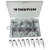 New! 40 Pcs 8 Size 1.8-3.0mm THKFISH Saltwater Spinning Bait Casting Fishing Rod Tip Tops Repair Parts