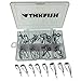 New! 40 Pcs 8 Size 1.8-3.0mm THKFISH Saltwater Spinning Bait Casting Fishing Rod Tip Tops Repair Parts