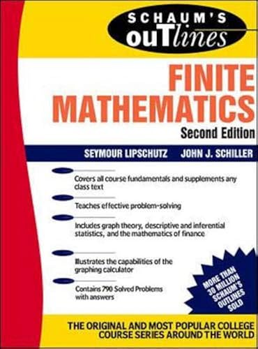 Download Schaum's Outline of Theory and Problems of Finite Mathematics PDF