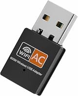JUSTOP AC600 WiFi Dongle 802.11AC Dual Band 2.4GHz 5GHz Mini Wireless USB view 7