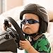 Baby Sunglasses with TPE FRAME & UV400 LENS & Adjustable Straps 0-12months