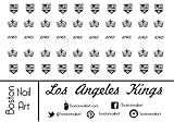 NHL - Los Angeles Kings Waterslide Nail Decals - 50pc