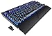 CORSAIR K63 Wireless Mechanical Gaming Keyboard, Backlit Blue Led, Cherry MX Red - Quiet & Linear (Renewed) primary