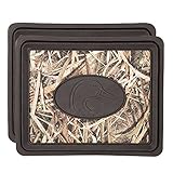 Ducks Unlimited Utility Floor Mat (Mossy Oak Shadow Grass Camouflage, 2 Pack)