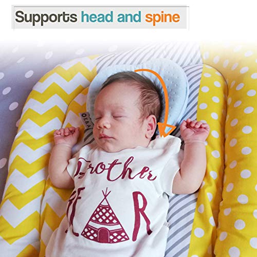 EA Baby Pillow Preventing Flat Head Syndrome, Head Shaping for Infant