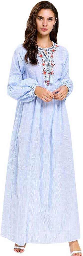 Kiminana Muslim Clothes,Muslim Dress Dubai Kaftan for Women Half Sleeve Arabic Long Dress Abaya Islamic Clothing
