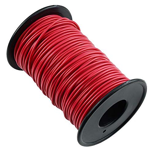 Red 1mm² 32/0.2mm Stranded Copper Cable Reel Automotive General Purpose 50M