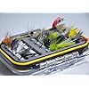 Outdoor-Planet-Double-Side-Waterproof-Pocketed-Fly-Box-Assorted-Trout-Fly-Fishing-Lure-Pack-of-15-Fly-Lure