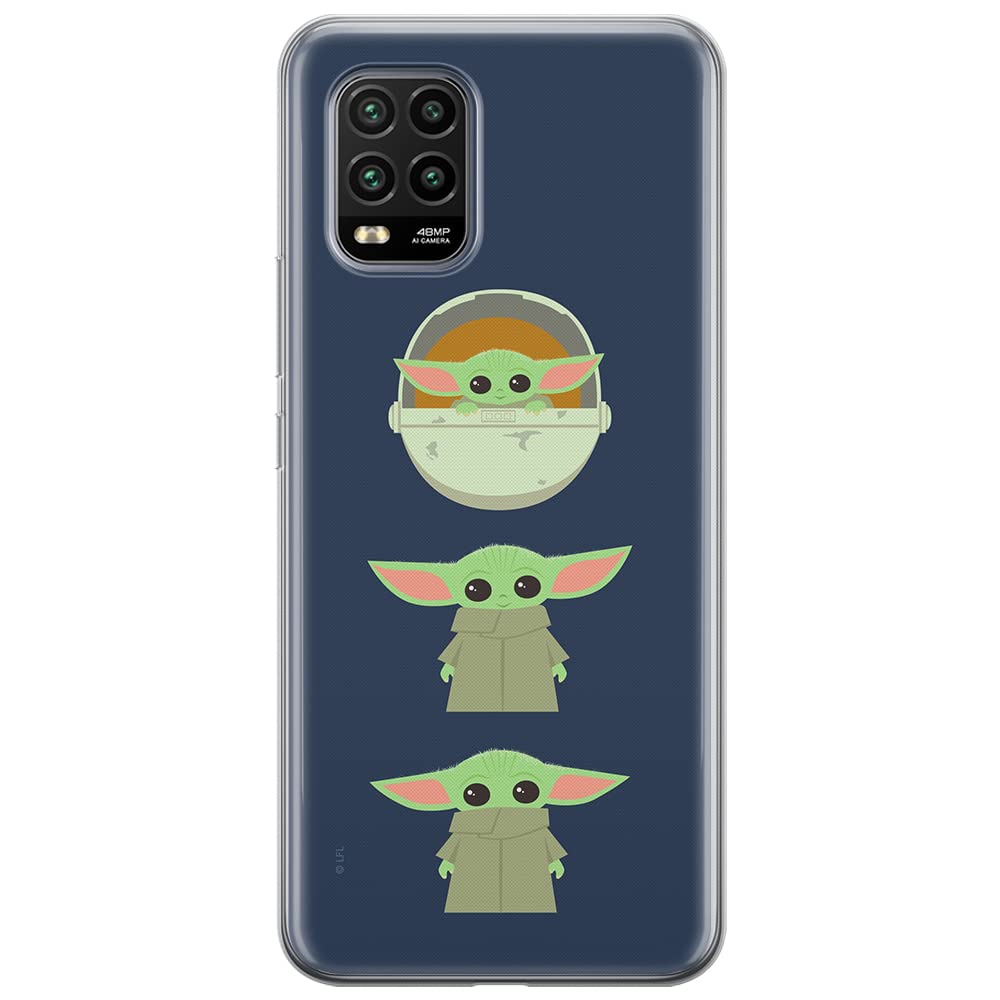 ERT GROUP mobile phone case for Xiaomi MI 10 LITE original and officially Licensed Star Wars pattern Baby Yoda 007 optimally adapted to the shape of the mobile phone, case made of TPU — image 1