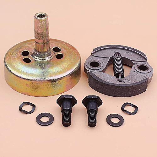 MQEIANG 9T Kupplungs-Trommelbolzen Unterlegscheibe Assy für CG430 43CC Rasentrimmer Freischneider Ersatzteil
