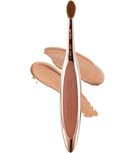 Amazon.com: Artis Elite Oval Brush 7 - Black, 1 Pc Makeup Brush