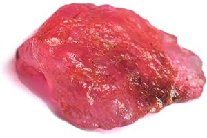 GEMHUB Rare Red Ruby Healing Crystal 9.50 Ct Natural Raw Lapidary Cabbing Rough Ruby Gemstone