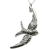 KEVIN N ANNA Sterling Silver Bird Pendant Necklace, 18"