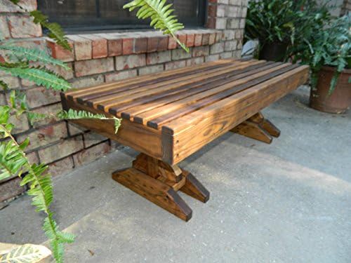 Southern Swings Heavy Duty Stained Patio Coffee Table