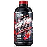 Nutrex Research Liquid 3,000 Carnitine Supplement, Berry Blast, 16 Fluid Ounce
