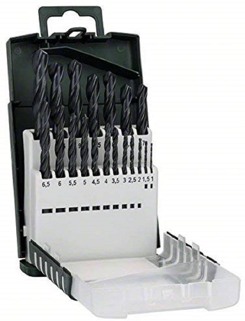 HSS-R-Metallbohrer-Set 19-teilig