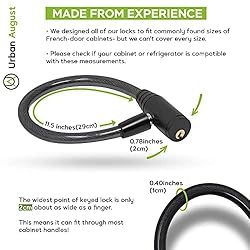 Urban August Original Fridge Lock: Multi