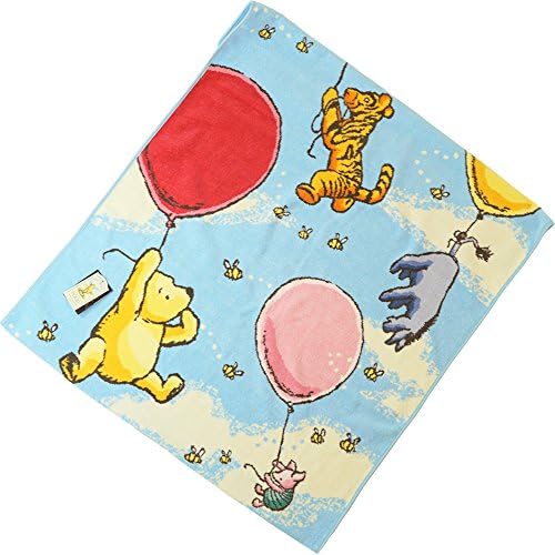 Amazon Uchino Disney Cp風船 バスタオル プーさん ピグレット イーヨー ティガー シェニール ブルー 4016b250 B バスタオル ホーム キッチン オンライン通販