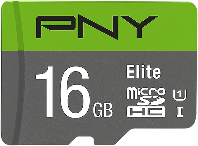 PNY 16GB MicroSDHC Class 10 UHS-I U1 P-SDU16GU185GW-GE