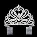 DcZeRong Tiara Crown Queen Crowns Prom Tiara Wedding Tiaras Prom Crowns Women Tiaras Bridal Tiaras