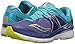 Saucony Women's Triumph iso 3 Running Shoe, Purple/Blue/Citron, 8.5 M US