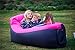 MAMBLE Inflatable Lounger Sofa Portable Sofa Bed Air Sofa for Travelling, Camping, Beach, Park Pink