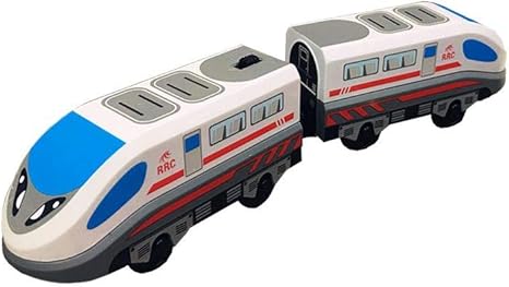 Toys Train - Tren Juguete Electrico Niños, Locomotora Tren Compatible Para Thomas BRIO Pista De Madera, Tren De Carga Steam-Era Classic Para Niños (Batería No Incluida): Amazon.es: Bebé