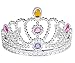 Neliblu Rhinestone Tiara Crowns for Girls Let Your Child Feel Like The Princess of Her Dreams! (Bulk Pack 12 Crowns) Princess Party Supplies for Girls