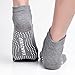 Men's Cotton Anti-slip 5 Finger Toe Socks Athletic for Yoga Grip Low Cut 6 Pack