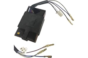 OBPD CDI Box 2 Stroke Fits E-Ton Impuls TXL50, TXL90, Lightning AXL50, Thunder AXL90, Viper RXL50, 70, 90, 150cc, Polaris, Alpha Sports, Dinli + More 2 pin jack, 1 FM plug, 2 male plugs 94x55x23