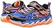 Skechers Kids Boys Skech Air 3.0 Rupture Sneaker (Little Kid/Big Kid), Black/Blue/Orange, 1.5 M US Little Kid