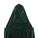 Colorful House Unisex Full Length Velvet Hooded Cape Halloween Christmas Cloak (59