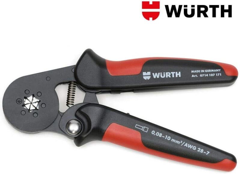 Pince A Sertir Pour Terminaux Tubes 0 08 0 10 Mm 0714107171 Wurth Amazon Fr Bricolage
