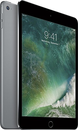 Apple iPad Mini 4 128GB W/Saiborie 49.99 Value Accessories, 7.9