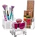 Pretty Display Acrylic Cube Makeup Sponge Holder: Sturdy, Crystal-Clear Beauty Blender Holder - Your Cosmetic Sponges Air Dry Naturally and Keeps Your Skin Healthier.