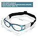Elemart Unisex Kids Sport Glasses Anti-fog Protective Safety GogglesAdjustable Strap for Basketball Football Hockey Rugby Baseball Soccer Volleyball and More (Blue)