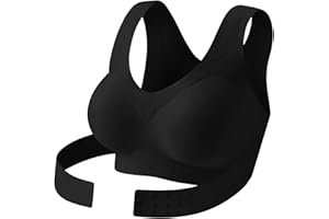 Posture Corrector Bra for Women Seamless Wireless Front Closure Bras Push up Back Support Comfort Bralette Underwear