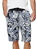 G by GUESS Men's Kilth Floral Knit Shorts