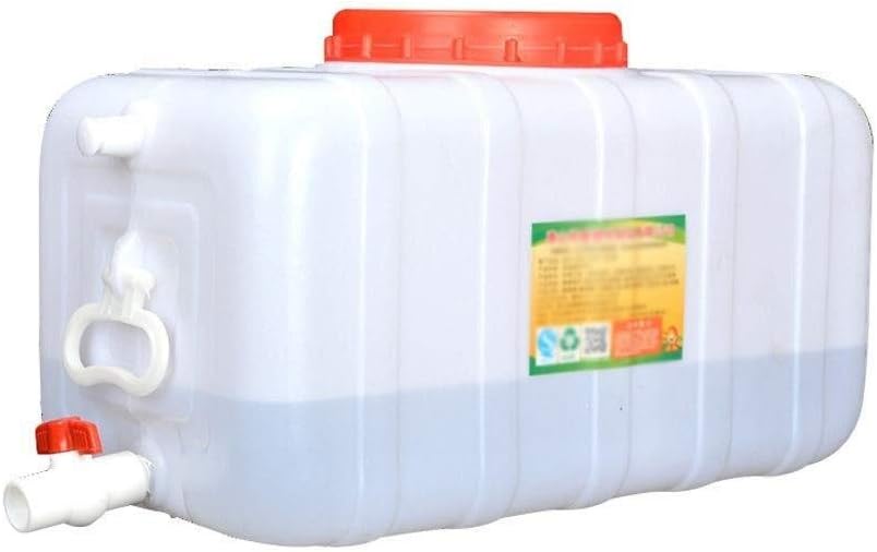 Outdoor Water Storage bucket Portable Car Water Canister With Tap Leakproof and Robust Water Tank White for Outing Camping Travel 25L/45L/70L/100L/150L (Size : 150L)