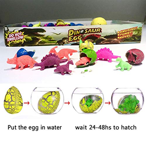 image for Dinosaur Party Supplies by ALZERO, Mini Novelty Magic Toys for Kids Ov