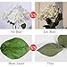 Luyue 5 Big Heads Artificial Silk Hydrangea Bouquet Fake Flowers Arrangement Home Wedding Decor (Cream)