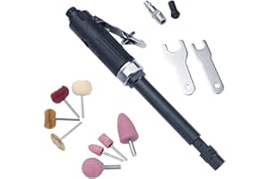 BaiNuo 1/4'' 1/8'' Extended Air Die Grinder | Straight Power Die Grinders Grinding Machine, Pneumatic Powerd Grinding Tool Hi