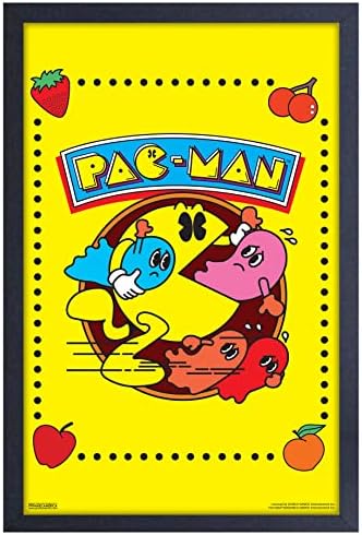 Amazon.com: Namco Pac-Man Wall Art Poster - 24