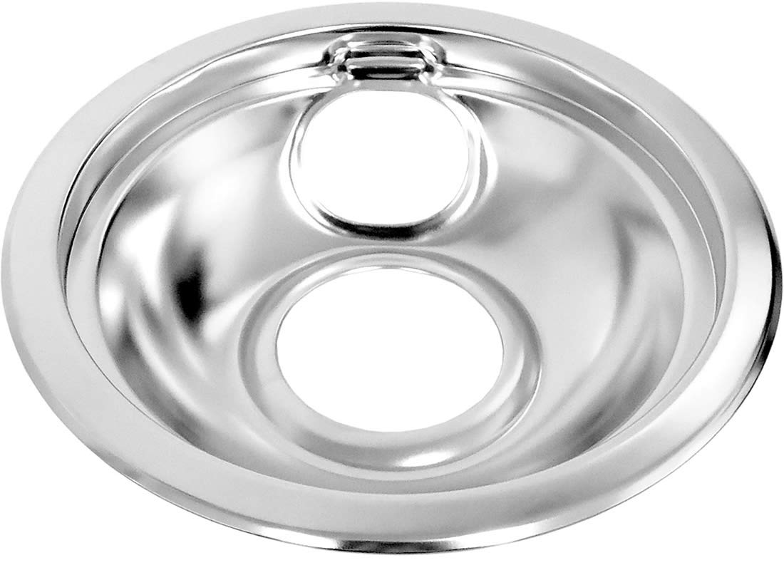 ClimaTek Stove Range 6" Burner Chrome Drip Pan Bowl fits
