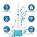 Hodonas Oral Irrigator 220ML Professional Rechargeable Water Dental Flosser 3 Modes IPX7 Waterproof High Capacity Water Tank, Portable and Cordless, Ideal for Home and Travel